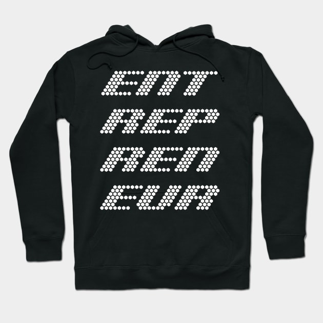 Eternal Entrepreneur : 4x3 Hex Hoodie by FOOTBALL IS EVERYTHING